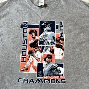 2019 League Champions Houston Astros T-Shirt- XXL